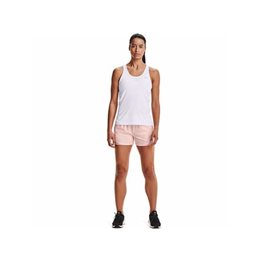 NWT UNDER ARMOUR Womens Pink Moisture Wicking Logo Active Wear Shorts XS